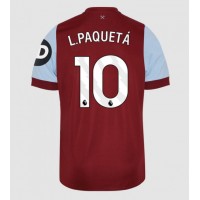 Fotbalové Dres West Ham United Lucas Paqueta #10 Domácí 2023-24 Krátký Rukáv